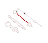 Watch Hour Minute Hands Practical Luminous Hands for Watch Repairers, Easy-to-Carry Accessories for 3186 Movement (3186 Luminous Blue and red Needle)