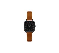 KOMONO Kate Black Cognac Women's Japanese Quartz Analogue Watch with Leather Strap