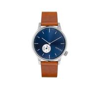 KOMONO Winston Subs Blue Cognac Men's Japanese Quartz Analogue Watch with Leather Strap