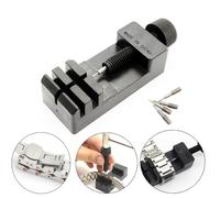 Watch Link Pin Remover Tool Set for Watch Strap Adjustment and Repair - Includes 4 Spare Pins, ABS Plastic Construction, Compact 78x28x20mm