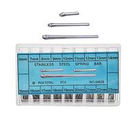 Watch Link Pins 270PCS 6-23mm Stainless Steel Cotter Pin Watch Strap Split Pins Spring Bars for Watch Band