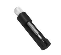 Watch Link Removal Kit Watch Band Adjustment Tool for Fast Resizing | Stainless Steel Strap Link Remover with 3 Spare Pins, Suitable for Different Sizes and Smartwatch Bands (Black)