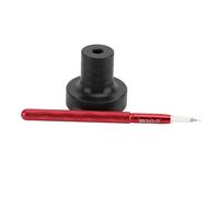 Watch Lubricant Oil Pin Pen Portable Automatic Oiler for Watch Maintenance Plastic Base (Red)