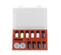 Watch Luminous Fluorescent Powder Kit, Multicolor Glow in the Dark Paint Set with Mixing Liquid, Complete DIY Watch Repair Kit for Watchmakers and Artists