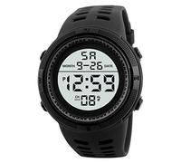 Watch Luxury Men Sport Date Digital Mens Outdoor Watch Electronic Sport Watch Sports Watch The Video (Black, One Size)