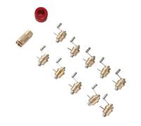 Watch Mainspring Winder Set Practical Brass Watch Repair Tool for Watchmakers with Storage Box Kit for Maintenance Personnel