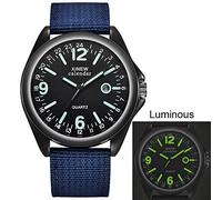 Watch Mens Wrist Watch Sport Quartz Dial Black Date Men's Watch Ga110 (Blue, One Size)