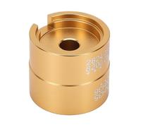 Watch Movement Holder Base for 2824 2892 8200 2813 NH35 NH36 Assembly Tool | CNC machined aluminum construction, gold anodised finish, secure movement cradle, bench repair holder, horologist workbench