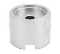 Watch Movement Holder Durable Aluminum Base Holder for 2824 2892 8200 2813 NH35 NH36, User Friendly Design for Watch Modding Repair Tool, for Novice and Experienced Enthusiasts (Silver)