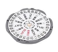 Watch Movement, Replacement Watch Movement Automatic VJ33 Replacement Day Date Calendar Repair Parts Accessory