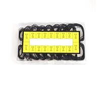Watch O-Rings Set - 200 Pieces 18 Sizes Rubber Sealing Rings | Waterproof Back Cover Repair Kit | For Professional Watchmakers & DIY Maintenance