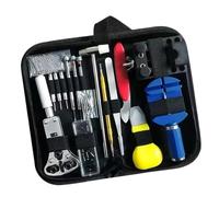 Watch Opener Repair Tool Kit - 147-Piece Set for Watch Case Repair, Strap Link Removal, and Storage with Screwdriver for Watchmaker Tools