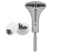 Watch Opener Tool, Watch Backs - Remover Portable Tools for Removing the Watch Base Watch Opening Tool, Watch Battery Replacement Tool for Watch Case With Less Than 55 mm, Big Three Claws, see