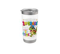 Watch Out 1st Grade Here I Come Dinosaur Back to School Boy Stainless Steel Insulated Tumbler