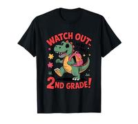 Watch Out 2nd Grade Dinosaur Back to School T Rex T-Shirt