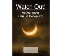 Watch out! Appearances can be deceptive!: This is just a notebook, very nice wide-lined journal, 98 pages, white paper