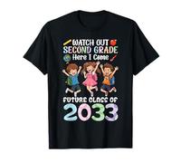 Watch Out Fifth Grade Here I Come Future Class of 2033 Ready T-Shirt