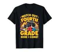 Watch Out Fourth Grade 44 Here I Come Back to School T-Shirt