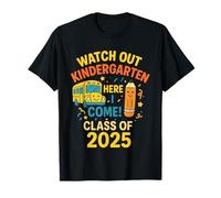 Watch Out Kindergarten Here I Come back to school Shirt T-Shirt