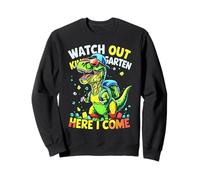 Watch Out Kindergarten Here I Come T Rex Back To School Sweatshirt