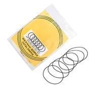 Watch Part Fossil Mens Watch Rubber Ring Seal Rubber 200Pcs O Ring Waterproof Rubber Seal Watch Back Cover Seal Gaskets Repairing Tool (0.6Mm) (0.5mm Waterproof Ring)