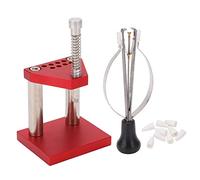 Watch Puller Remover Hand Removal Tool Professional Watch Hand Presser Lifter Plunger Universal Watchmaker Repair Set for Watchmakers and Maintenance Workers Alloy Steel Red