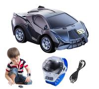 Watch Remote Car Toy - Wrist Control Racing Vehicle for Kids Driving Play | Mini RC Stunt Car with Gesture Wristband Controller Rechargeable Fun Indoor Outdoor Racing Set