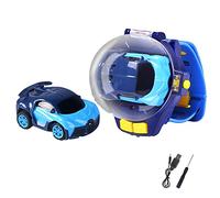 Watch Remote Control Toy Car With Lights, Mini Remote Control Car Watch Toys, 2.4GHz USB Rechargeable Watch RC Racing Car, Kids Interactive Game Toys, Christmas New Year Birthday Gift for Boys Girls