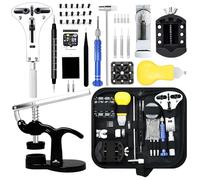 Watch Repair Kit, GLDCAPA Professional Watch Battery Replacement Kit, Watch Repair Tools with Carrying Case, Watch Link Removal Tool Kit, Watch Case Opener, Watch Press Set