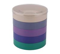 Watch Repair Tray, Watch Parts Organizer, Screw Organiser, Compact Multi-Layer Storage Box, Portable Tray with ABS Build, 9x9x9.5 cm for Safe Organization of Watch Screws and Repair Accessories