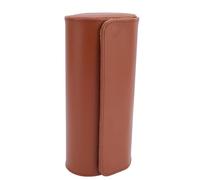 Watch Roll Travel Case, PU Leather Watch Storator Safe Storage Storage Authority (Triple Grid)