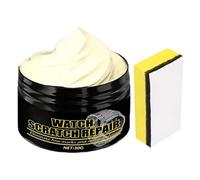 Watch Scratch Repair Cream - 30g 4x4.2x4.2cm | 30g Professional Cleaner | Watch Scratch Removal Paste | for Care Renewal Cleaning Stainless Steel Jewelry Repair, Smooth Texture Restoration