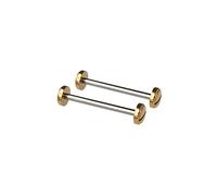 Watch Screw Tube for Versace V-Race Watch Band Connect Rod (Gold)
