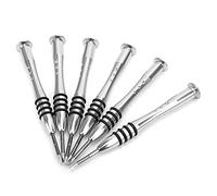 Watch Screwdriver Set, Jewelers Screwdriver Set Micro Screwdriver Set 6Pcs Slot Screwdriver Hand Tightening Tool for Eyeglass Watch Jewelers Laptop Computer