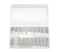 Watch Spring Bar, 300PCS Stainless Steel Watch Pins with Plastic Box, Thickness Heavy Duty Spring Bar, Manual Wristwatch Strap Repair Tools 8-27mm Length (1.2mm Double Head)