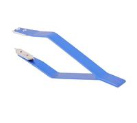 Watch Spring Bar Plier Practical Metal Tool for Repairing Watch Band Blue V Shaped Portable for Home Use 1 Pc