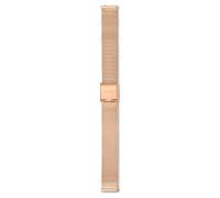 Watch strap, 13 mm (0.51") width, Metal, Rose gold tone, Rose gold-tone finish
