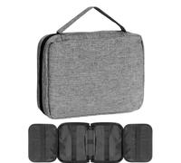Watch Strap Case - Simple Watch Carry Bag, Watch Strap Organiser Bag, Foldable Watch Band Holder with Organiser Watch Strap, Modern Design Storage Case with Unique Look for, gray, see description, See