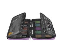 Watch Strap Case - Simple Watch Carry Bag, Watch Strap Organiser Bag, Foldable Watch Band Holder with Organiser Watch Strap, Modern Design Storage Case with Unique Look for, Purple, see description,