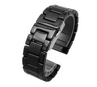 watch strap Ceramic Watch Strap Female White Stainless Steel Buckle Accessories WatchBand