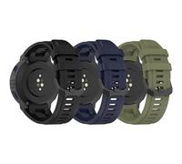 Watch Strap Compatible with Amazfit Active Edge Strap, Soft Silicone Replacement Strap for Amazfit Active Edge A2212 Smartwatch Accessories, Size L