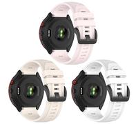 Watch Strap Compatible with Garmin Approach S70 42 mm/47 mm Strap Compatible with Approach S70 Replacement Silicone Strap (42 mm, Pack of 3)
