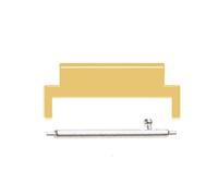 Watch Strap Connector Lugs Adapter Quick Release Metal Link Attachment Compatible For 18mm-20mm Bracelet Watchband 2pcs Metal Connector For Smartbands Lugs Adapter Watch Bands Connector Kit Metal Tool