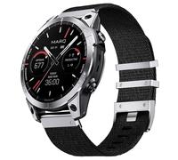 Watch Strap for Fenix 6X Pro/6X/7X Pro/7X/5X Plus/5X/3/3HR, Quickfit 26 Nylon Watch Strap for Descent MK1/2/2i/3/3i/Tactix, for Garmin Enduro/Enduro 2, Epix 51MM, Quatix 7X/7X Pro