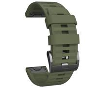 Watch Strap for Garmin Fenix 8X/Fenix 7X/Fenix 6X/Fenix 5X,26mm QuickFit Replacement Band for Garmin Enduro 3/Enduro 2,Fenix 3,Tactix Bravo (Green)
