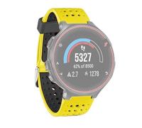 Watch Strap for Garmin Forerunner 220 230 235 630 620 735XT Yellow Black, Modern