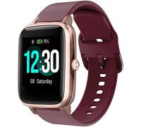 Watch Strap for ID205l，18mm Band Compatible with LETSCOM, Letsfit, LIFEBEE, Willful and TEMINICE Model No.ID205L,ID205S,ID205G, ID215G,SW025,SW023,SW021,SW020,TE021,TE020,YM023,YM021,YM020