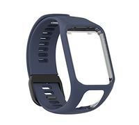 Watch Strap for TomTom Golfer 2/Runner 2/Runner 3 Strap, Replacement Band Wristband for TomTom Spark/Adventurer Women Men Smartwatch, Blue Grey