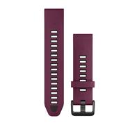 Garmin Quickfit 20 Silicone Strap Purple One Size Merlot / Graphite