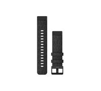 Garmin QuickFit Watch Bands (20mm), suitable for selected fēnix-, epix-, Descent-, D2-, Instinct- and Approach series smartwatches, Original accessory, Heathered Black Nylon with Black Hardware